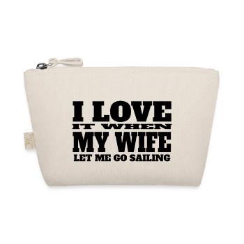 Sailing Ship Sail Boat Sailing Sailing Sailor Captain - Organic Pouch - nature - Front