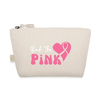 Back the Pink Brustkrebs Awareness - Bio-Täschchen - Natur - Vorne
