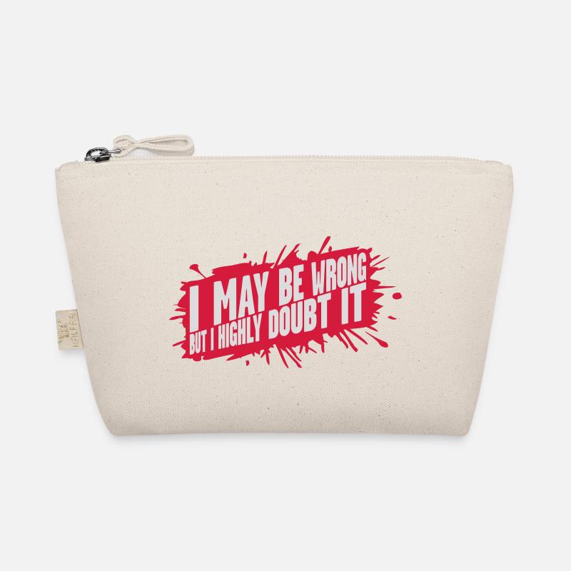 I may be wrong Bio-Täschchen