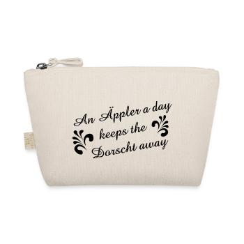 An Äppler a day keeps the Dorscht away #Apfelwein - Bio-Täschchen - Natur - Vorne