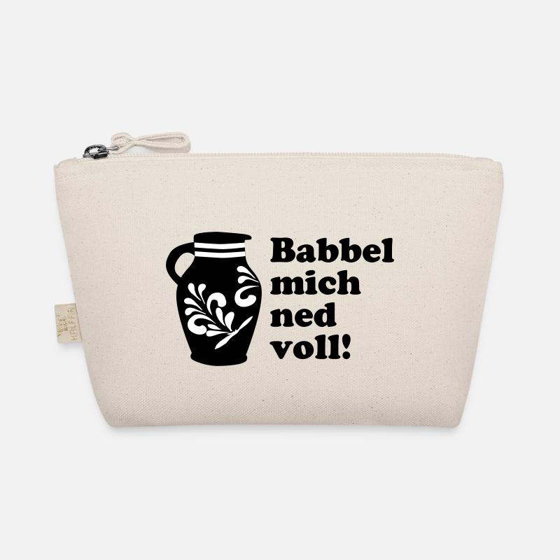 Bembel "Babbel mich ned voll!" Design #Hessen #FFM Bio-Täschchen
