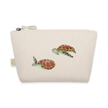 Wasserschildkröten ahoi! - Bio-Täschchen - Natur - Vorne