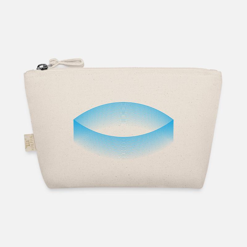 Stadion der Träume (blau) Bio-Täschchen