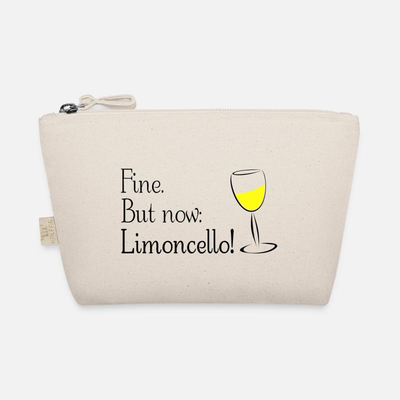 Fine. But now: Limoncello! Limoncino! - Bio-Täschchen - Natur