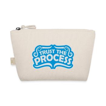 trust the process Zitat - Bio-Täschchen - Natur - Vorne