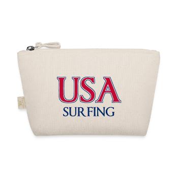 USA Surfing - National Colors - United States - Organic Pouch - nature - Front
