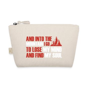 Mountain Climber Nature Adventure - Organic Pouch - nature - Front