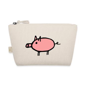Pig - Organic Pouch - nature - Front