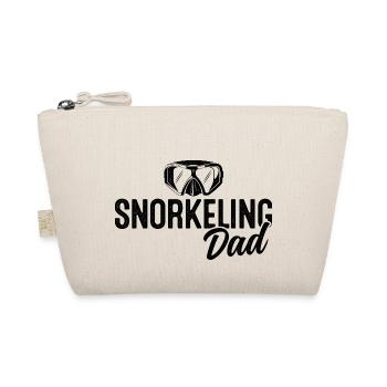 Snorkeling Dad Scuba Diver Diving Snorkeling Snork - Bio-Täschchen - Natur - Vorne
