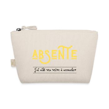 absente j'ai aidé ma mère à accoucher - Trousse biologique - nature - Devant