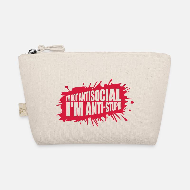 pas antisocial anti-stupide Trousse biologique