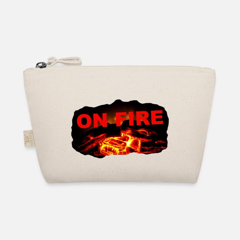 ZoffArt ON FIRE - Bio-Täschchen - Natur
