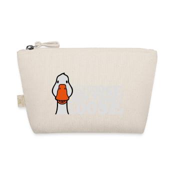 goose on the loose - Organic Pouch - nature - Front