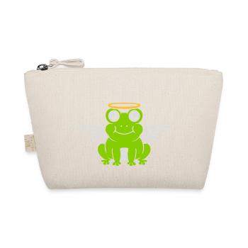 Angel Frog Wing Halo - Organic Pouch - nature - Front
