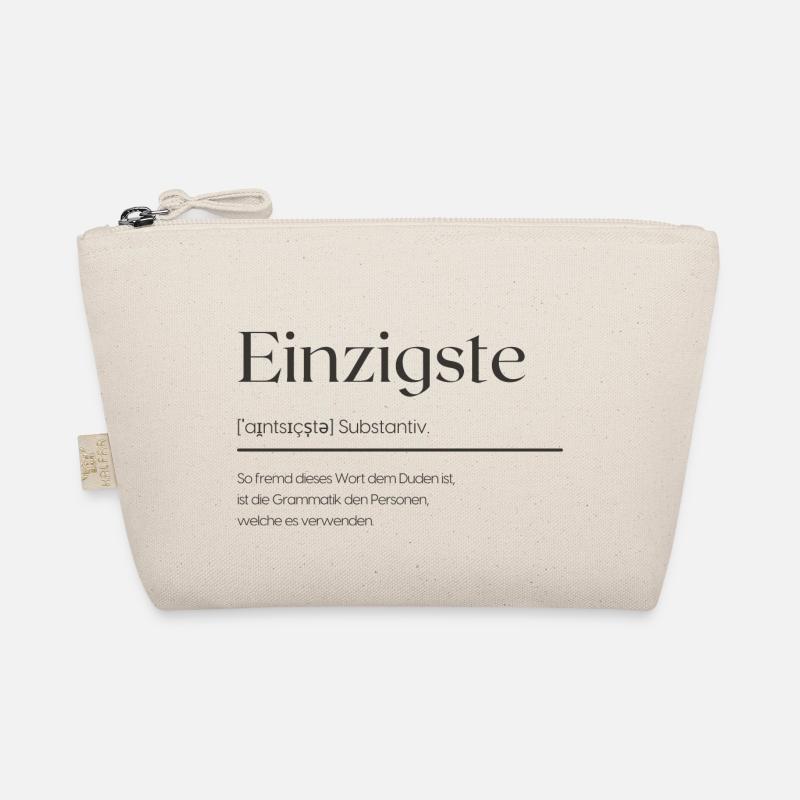 Einzigste - Bio-Täschchen - Natur