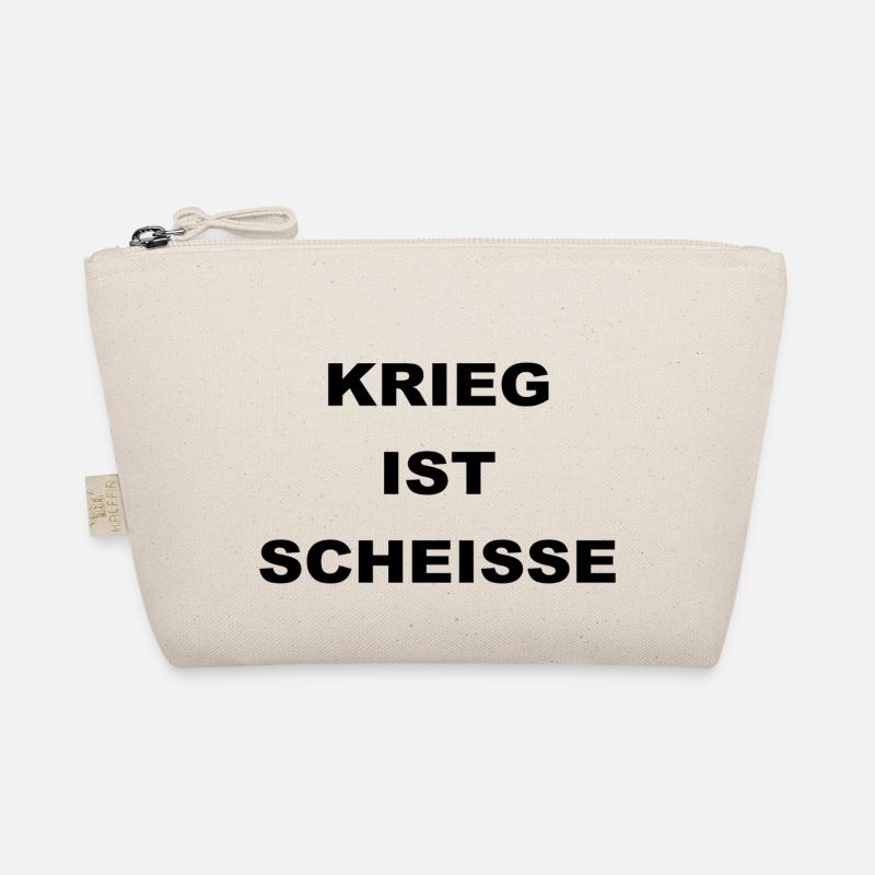 KRIEG IST SCHEISSE Bio-Täschchen