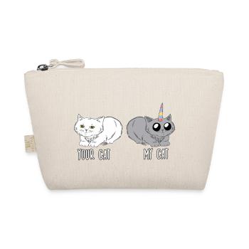 Motif de chat licorne mignon pour les propriétaires de chats - Trousse biologique - nature - Devant