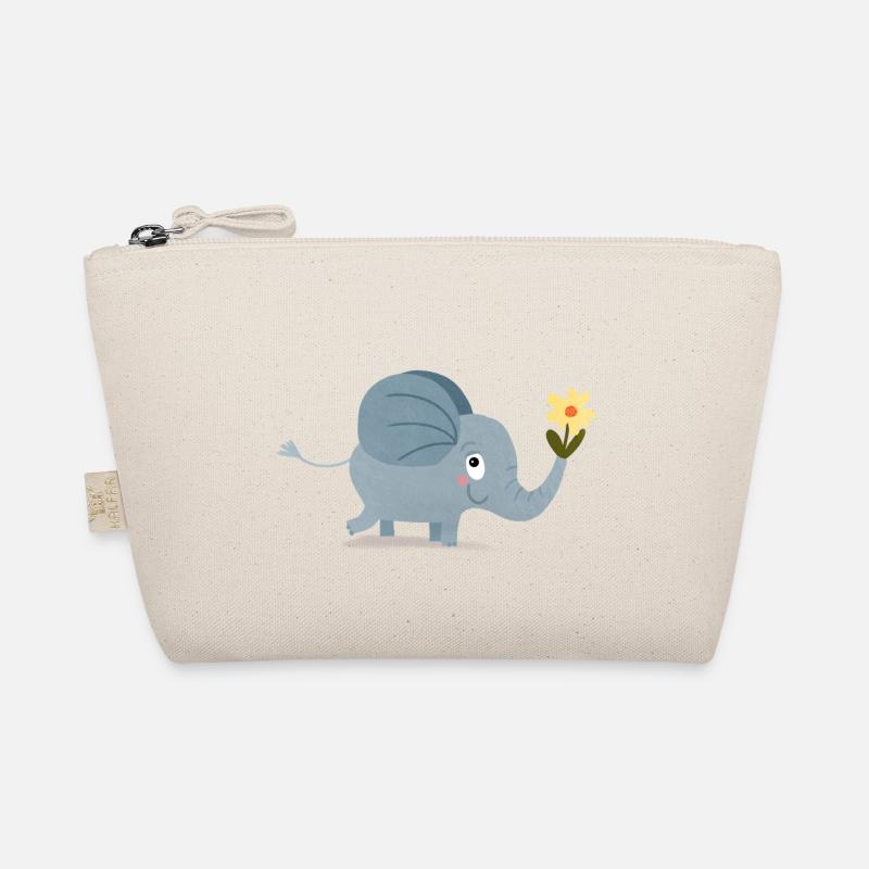 Éléphant mignon Trousse biologique