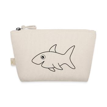 Shark Sharks Fish Fishing - Organic Pouch - nature - Front