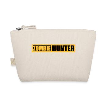 zombie hunter Halloween Zitat - Bio-Täschchen - Natur - Vorne