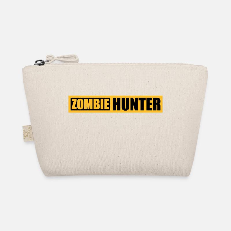 zombie hunter Halloween Quote Organic Pouch