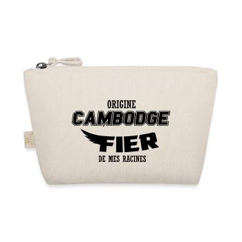 Origine Cambodge fier de mes racines - Trousse biologique - nature - Devant