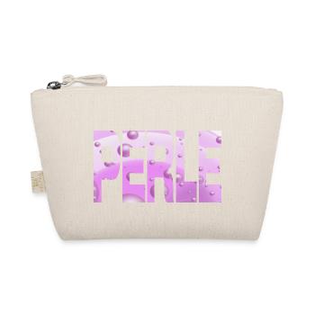 Perle Bubble Purple Violet - Bio-Täschchen - Natur - Vorne
