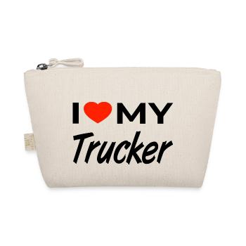 Trucker - Bio-Täschchen - Natur - Vorne