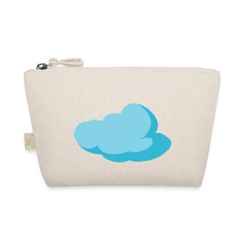 Cloud Blue Cloud Sky Gift Idea - Organic Pouch - nature - Front