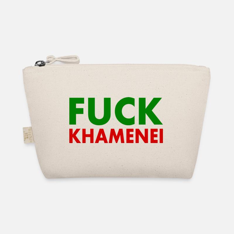 Fuck khamenei Chamenei - iran Bio-Täschchen