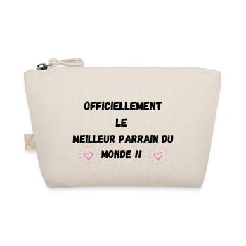 Meilleur parrain du monde - Trousse biologique - nature - Devant