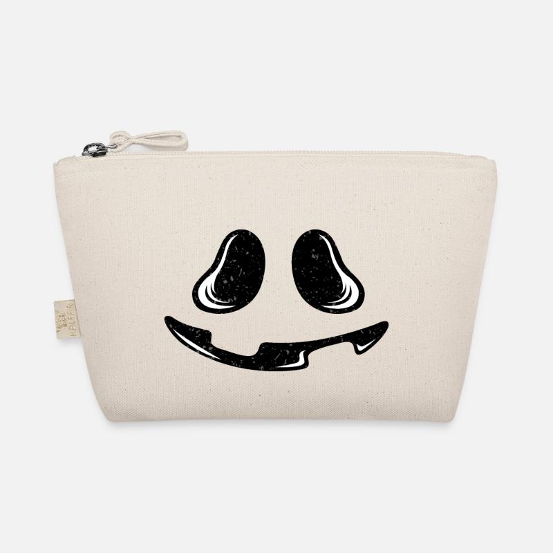 Pumpkin face Bio-Täschchen