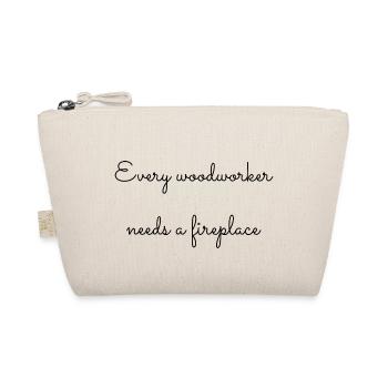 Drôle de charpentier Amour bûcheron heureux - Trousse biologique - nature - Devant