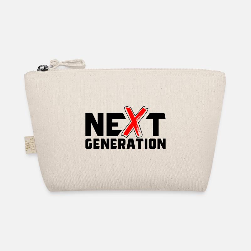 Next Generation X Buchstaben / X-Symbol Bio-Täschchen