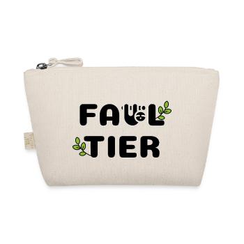 Faultier - Bio-Täschchen - Natur - Vorne