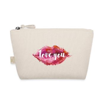 Love you - Trousse biologique - nature - Devant