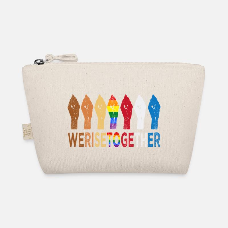 Lgbtq Werisetogether Flag Organic Pouch