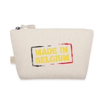 Made in Belgium. - Organic Pouch - nature - Front