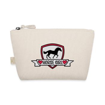 Conception de citation de fille de cheval - Trousse biologique - nature - Devant