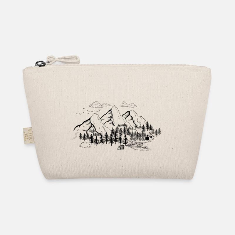 Mountain Forest Adventure - Organic Pouch - nature