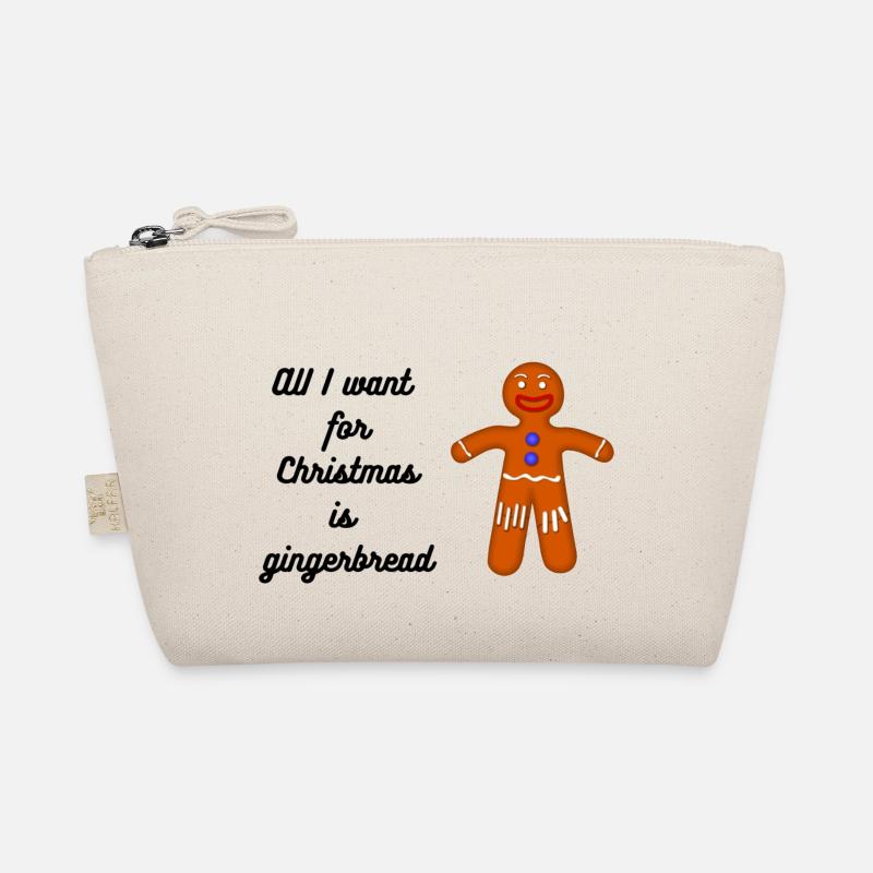 Gingerbread Christmas Design, Gingerbread Trousse biologique