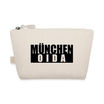 München Oida - Freshes Design Lieblingsstadt - Bio-Täschchen - Natur - Vorne