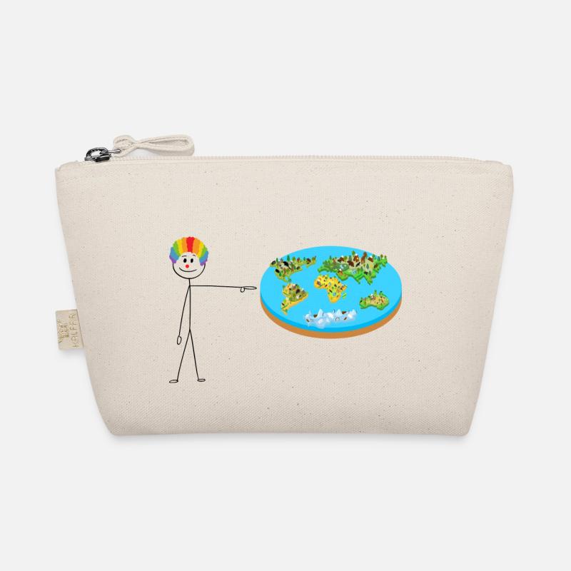 Flat Earth - Organic Pouch - nature