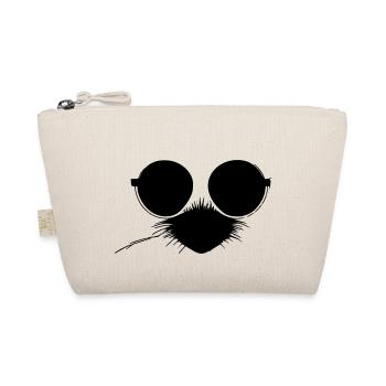 Porcupine Sunglasses Cute Animals Vector 24 - Organic Pouch - nature - Front