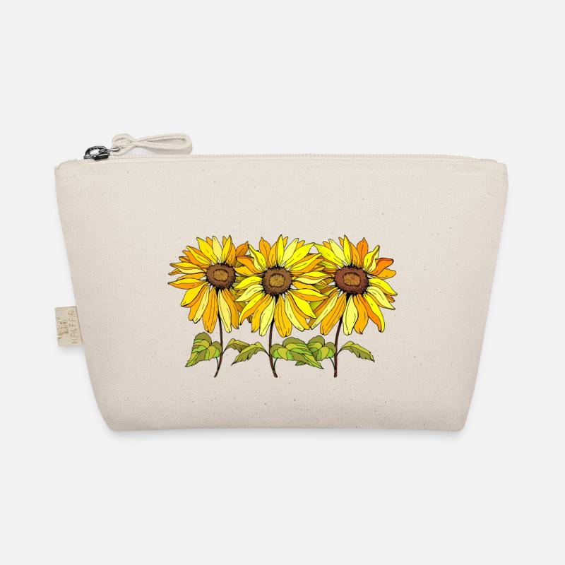 Blumen - Bio-Täschchen - Natur
