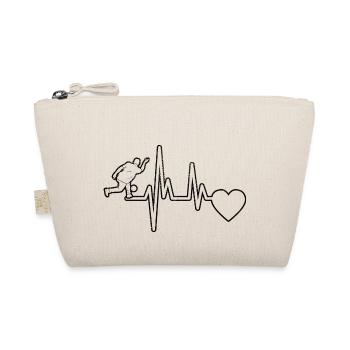 Bowling Gift Bowling Ball Kegel Bowler - Organic Pouch - nature - Front