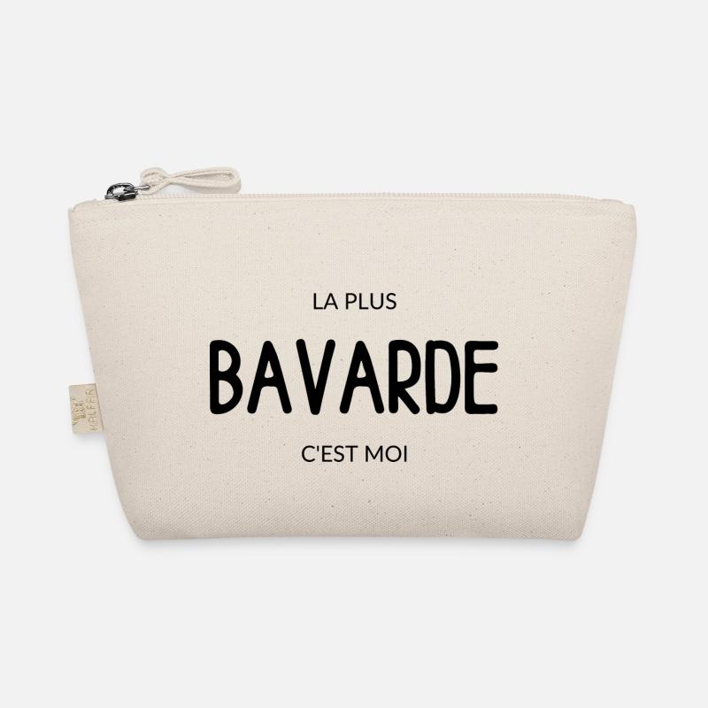 la plus bavarde c'est moi - Moto - idée cadeau Trousse biologique