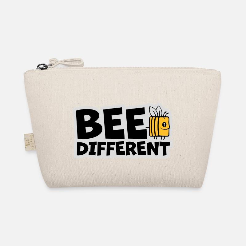 bee different saying quote Organic Pouch