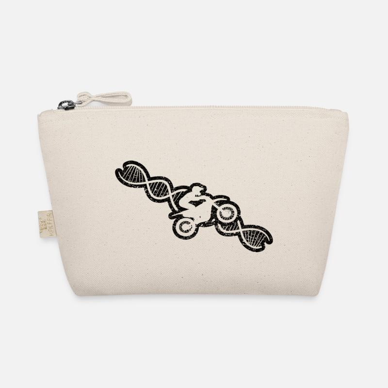 Motorcycle Gift Moped Motorcyclist Motorcross Organic Pouch