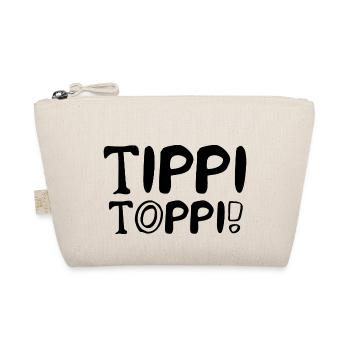 Tippi Toppi | Perfekt | vorbildlich | Lustig - Bio-Täschchen - Natur - Vorne